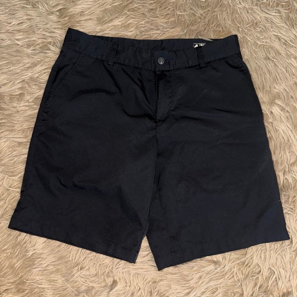 Adidas Men's Climalite Flat Front Golf Shorts 10" Black size 34
